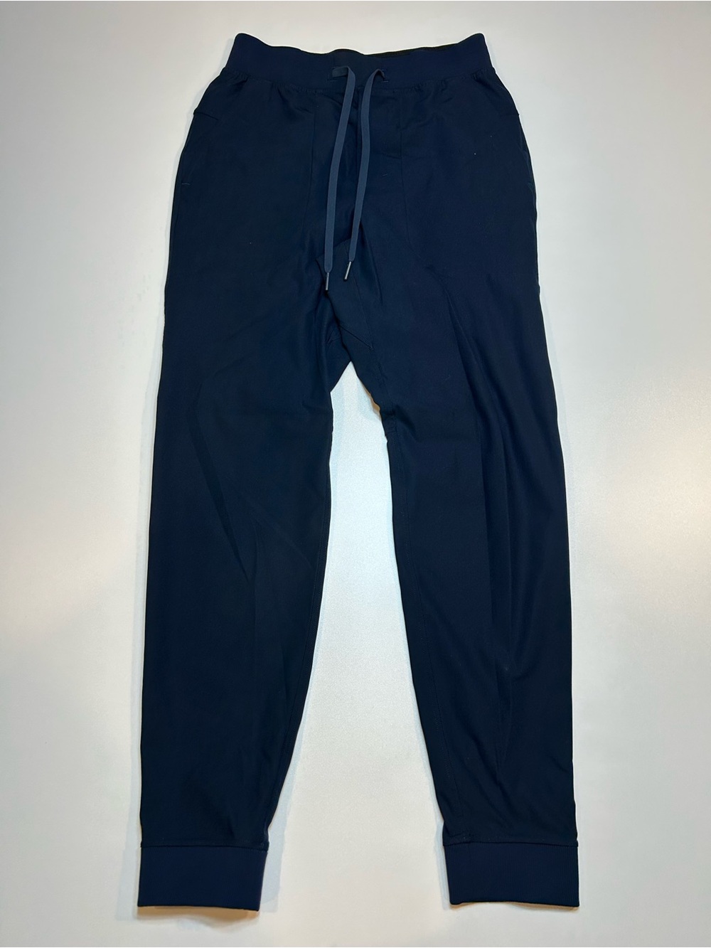 Lululemon Men’s ABC Jogger Pant Navy Blue Warpstreme Performance Athletic Slim